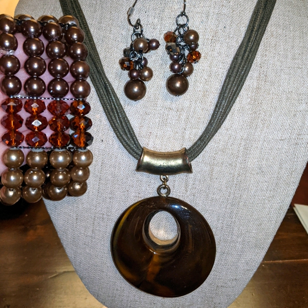 Tortoise Jewelry Set